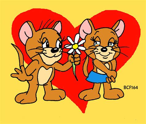 tom and jerry love|jerry the mouse girlfriend.